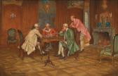 AYLWARD James DeVine,The Chess Game,1909,Palais Dorotheum AT 2009-05-25