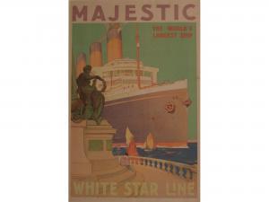 AYLWARD William James 1875-1956,Majestic White Star Line,Onslows GB 2020-11-26