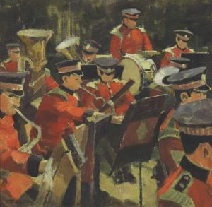 AYRTON Millicent E 1913-2000,Military Band,1983,Sworders GB 2021-10-05