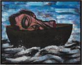 AZACETA Luis Cruz 1942,The Crossing (Head in a Boat),1986,Christie's GB 2019-05-18