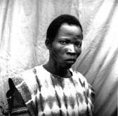 AZAGLO Cornelius Augustt 1924-2001,Portrait d'homme balafré, Côte d'Ivoire,1996,Piasa FR 2012-10-26