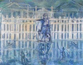 AZENOR Helene 1910,Versailles bleu (Le château de Versailles avec la ,Etienne de Baecque 2021-09-12