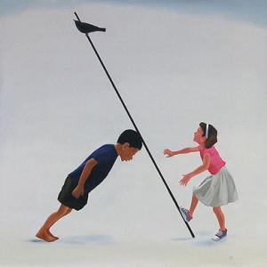 AZIS T M,Boy and Girl Playing,2005,Saffronart India IN 2012-07-10