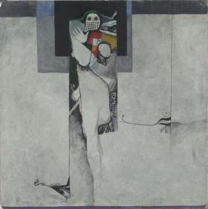 AZZAWI Dia 1939,Figure of Sorrow,1972,Christie's GB 2007-02-01