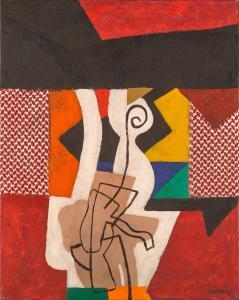 AZZAWI Dia 1939,Search for a Symbol No. III,2005,Sotheby's GB 2024-04-23