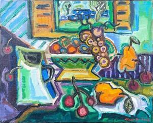 BÉDARD Pierre 1960,Table de Fruits,Lando Art Auction CA 2023-10-15
