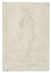 BÉNOUVILLE Léon 1860-1903,La Vierge Montrant l'Enfant Jesus.,1850,Swann Galleries US 2007-01-29