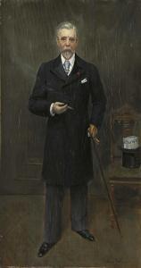 BÉRAUD Jean 1849-1935,Portrait of Sir Campbell Clarke,1899,Christie's GB 2018-04-18
