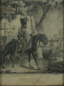 BÖCKEL Robert,Französischer Husar auf Pferd,1868,Von Zengen DE 2009-03-27
