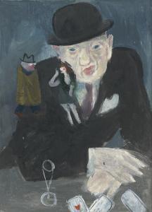Böhm Emil,Beim Kartenspiel,Galerie Bassenge DE 2019-06-01