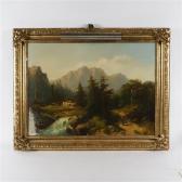 BÖHM Ernst 1890,Bavarian landscape,Ripley Auctions US 2017-11-11