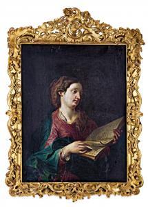 BÖHMEN Peter Brandl 1668-1739,Reading Mary NO EXPORT,Nagyhazi galeria HU 2018-05-28