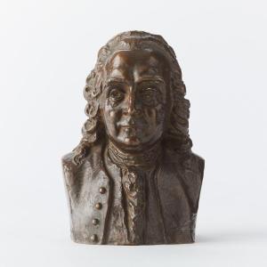 Börjeson John 1835-1910,Carl von Linné,1907,Uppsala Auction SE 2022-02-15