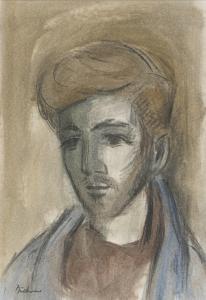 BÜCHNER Carl 1921-2003,Portrait of a Young Man,Strauss Co. ZA 2024-03-11