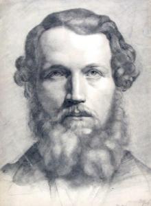 BÜTTNER Georg Heinrich,Schulterbild eines Mannes mit Bart,1864,Venator & Hanstein 2009-09-25