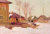 BAïKOV Leonid Petrovich 1918-1994,Village in Winter,Christie's GB 1999-09-08