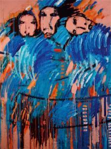 BA CHEIKOU 1971,BLUE COAT,2012,Cornette de Saint Cyr FR 2017-12-14