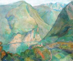 BAAR Hugo 1873-1912,Alpine landscape,Bellmans Fine Art Auctioneers GB 2019-02-26