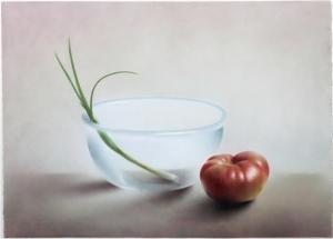 BAARD PETERSON ROBERT 1943-2011,Tomato with Spring Onion in Glass Bowl,1994,Hindman US 2016-11-10