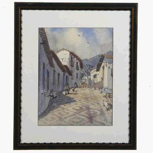 BABBITT Dean 1900-1900,Mexican Street Scene.,1972,Auctions by the Bay US 2004-04-10