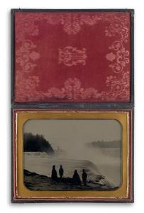 BABBITT Platt D 1822-1879,a thundering and misty Niagara Falls,Swann Galleries US 2016-04-19
