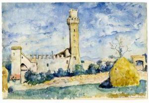 BACCHELLI Mario 1893-1951,Castello di Cecchignola,Gonnelli IT 2016-06-15