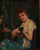 BACCI Adolfo 1856-1897,YOUNG LADY AND HER MUSIC,Charlton Hall US 2011-09-10