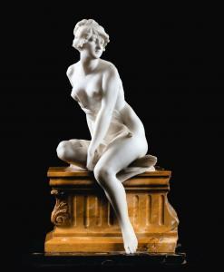 BACCI DOMENICO,NUDE SEATED ON A ROCK,1900,Sotheby's GB 2019-12-11