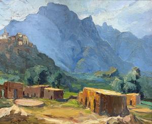 BACH Pierre 1906-1971,Paysage de montagne,Boisgirard - Antonini FR 2022-11-27