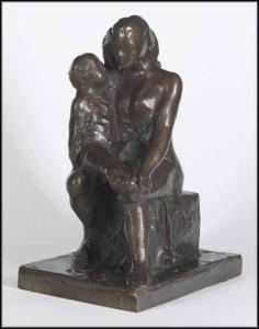 BACHINSKI Walter Joseph Gerard 1939,Mother and Child,2012,Heffel CA 2014-08-28