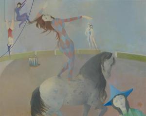BACHMANN Karl Otto 1915-1996,Circus Rider,1962,Sotheby's GB 2023-03-16