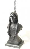 BACHMANN Max 1862-1921,Bust of an Indian,California Auctioneers US 2018-05-20