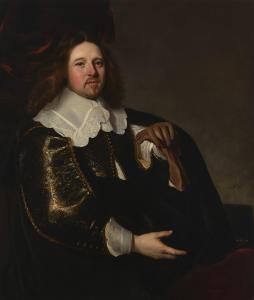 BACKER Jacob Adriaensz,Portrait of a gentleman, half-length, wearing a br,Christie's 2024-01-31