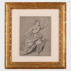 BACKER Jacob Adriaensz 1608-1651,Study of a Seated Woman,Stair Galleries US 2023-11-09