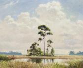 BACKUS Albert Edward 1906-1990,Florida Everglades,John Moran Auctioneers US 2019-04-09