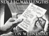 BACON Cecil Walter 1905,New BBC Wavelengths on Wednesday,Tooveys Auction GB 2024-01-24