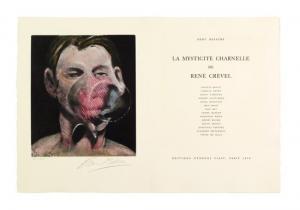 BACON Francis 1909-1992,La Mysticité Charnelle de René Crevel.,Swann Galleries US 2009-11-10