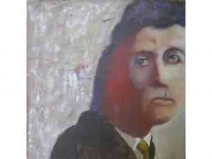 BACON Francis 1909-1992,Portrait ofa man with yellow tie,1972,Andrew Smith and Son GB 2008-09-09
