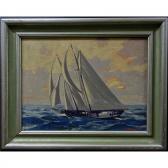 BACON Robert S 1900-1900,FULL SAIL,1912,Waddington's CA 2014-10-27