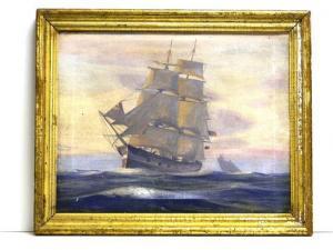 BACON Robert S 1900-1900,of sailing ship,1949,Winter Associates US 2012-01-12