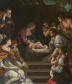 BADALOCCHIO Sisto 1581-1647,The Adoration of the Shepherds,1647,Palais Dorotheum AT 2013-04-17