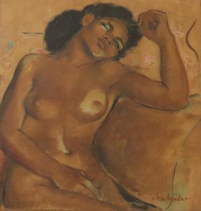 BADARO Cléa 1913-1968,Resting Girl,1950,Bonhams GB 2022-02-22