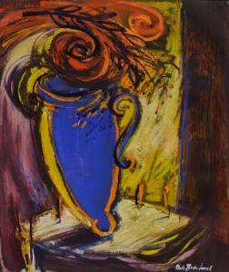 BADENHORST Philip 1957,Abstract Still Life Flower,5th Avenue Auctioneers ZA 2023-05-08