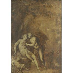 Badens Frans 1609-1690,Vénus et Adonis,Tajan FR 2021-06-22