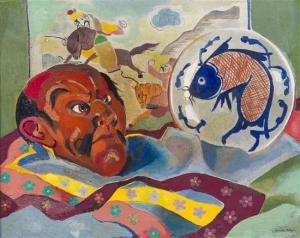 BADGER Frances 1904-1997,Chicago Society of Chinese Artists,Hindman US 2016-01-28