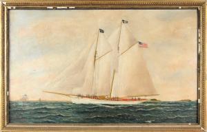 BADGER Samuel Finley Morse 1873-1919,The Jubilee Flying Nyyc Colors,Nye & Company US 2024-01-25