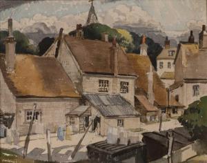 BADHAM Edouard Leslie 1873-1944,Untitled view of Hastings,Mallams GB 2021-09-16