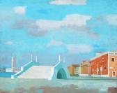 BADI Aquiles 1894-1976,"PUENTE DEL ARSENAL".,Galeria Arroyo AR 2013-06-26