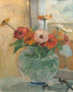 BADIE Teodorescu 1900-1900,Autumn Flowers,1950,Alis Auction RO 2009-05-02