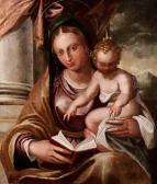 BADILE Antonio 1518-1560,Madonna col Bambino,Finarte IT 2009-05-28
